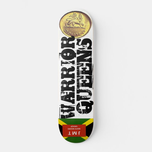 WARRIOR QUEENS Skateboard (Vorderseite)