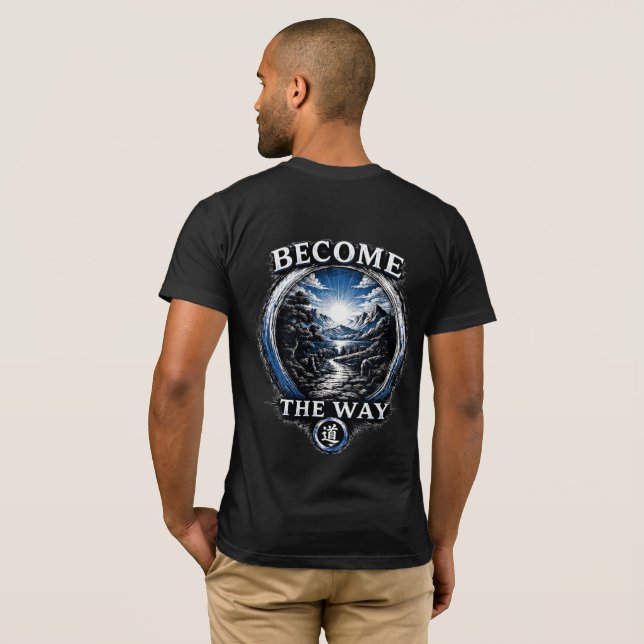 Warrior’s Path  Become the Way T-Shirt (Schwarz voll)