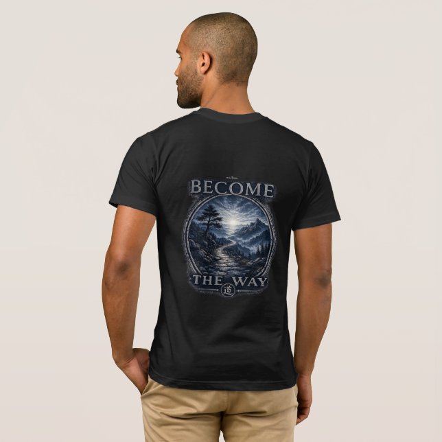 Warrior’s Path  Become the Way T-Shirt (Schwarz voll)