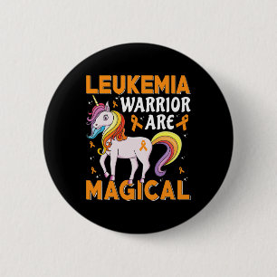 Warrior sind magische Leukämie-Bewusstsein Button