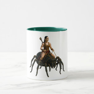 Warrior Spider Fantasy Tasse