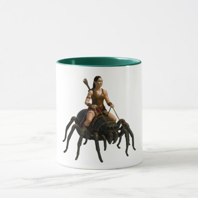 Warrior Spider Fantasy Tasse (Zentrum)