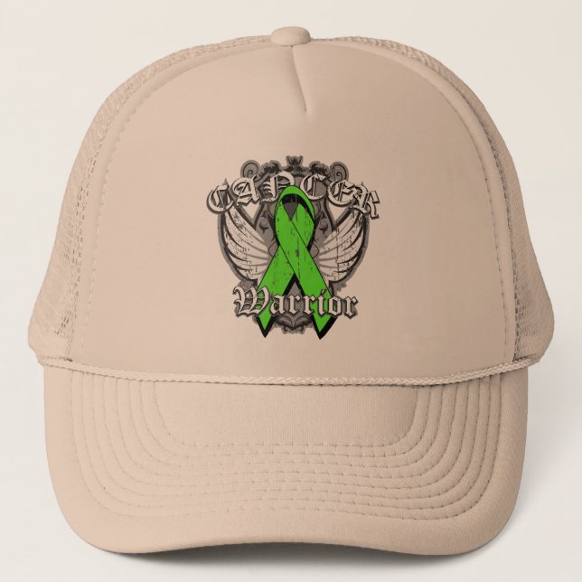 Warrior Vintag Wings - Non-Hodgkins Lymphom Truckerkappe (Vorderseite)