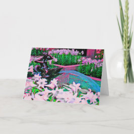 Warrior Water Nymph Card Karte