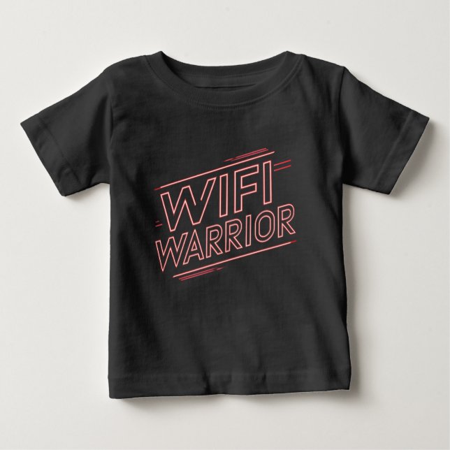 Warrior WiFi - T-shirt bébé (Devant)