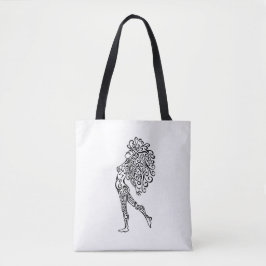 Warrior Woman Design Tasche