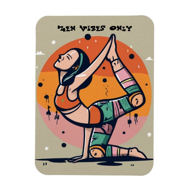 Warrior Zen Custom Magnet (Vertikal)