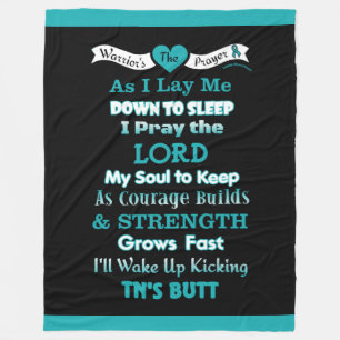 Warrior's Prayer...TN Fleecedecke