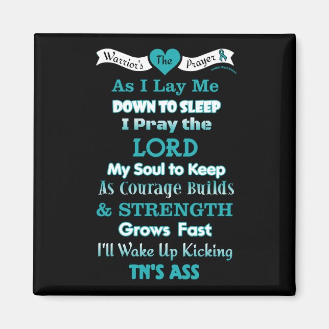 Warrior's Prayer...TN Magnet (Vorne)