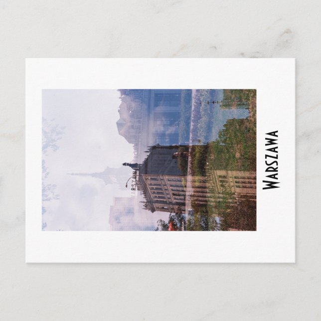 Warsaw Postcard Postkarte (Vorderseite)