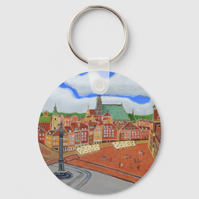 Warschau-Altstadt Schlüsselanhänger (Vorderseite)