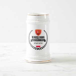 Warschau Bierglas