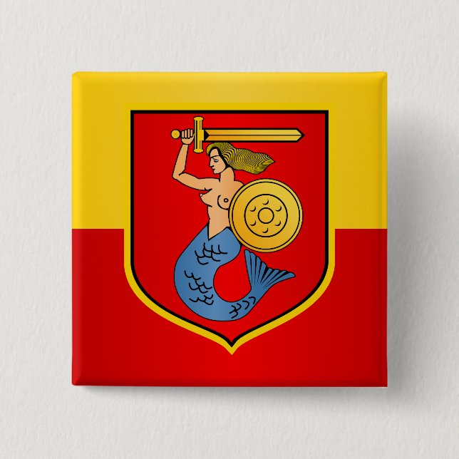 Warschau Button (Vorderseite)