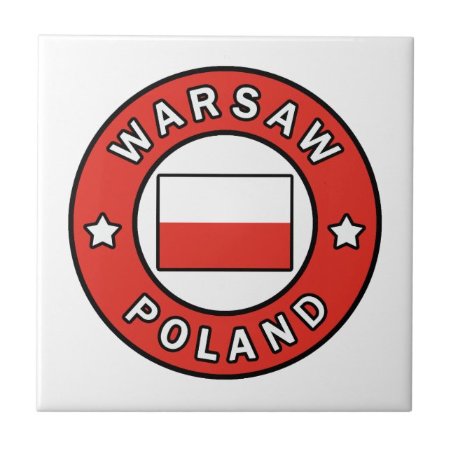 Warschau Fliese (Vorderseite)