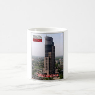 Warschau - Handelsturm - Polen - Kaffeetasse