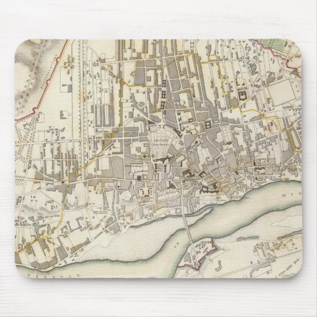 Warschau Mousepad (Vorne)