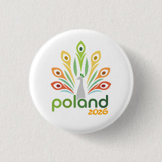 Warschau Polen 2026 Internationaler Konventions-Pi Button