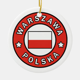 Warschau Polen Keramik Ornament