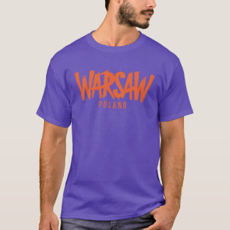 Warschau Polen Souvenir Familie T-Shirt