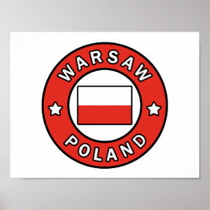 Warschau Poster