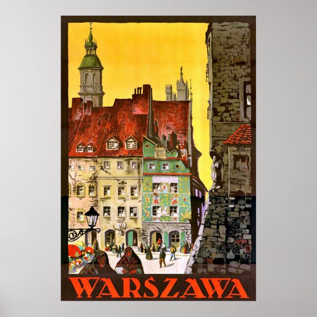 Warschau Poster (Vorne)