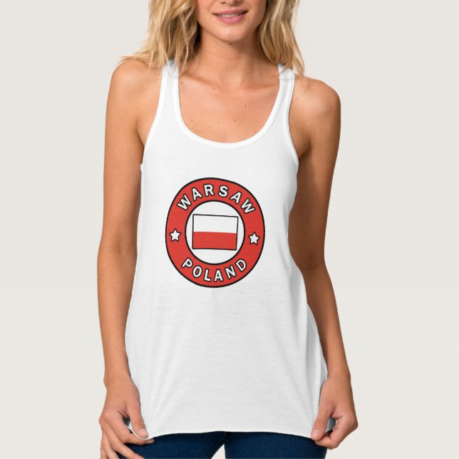 Warschau Tank Top (Vorderseite)