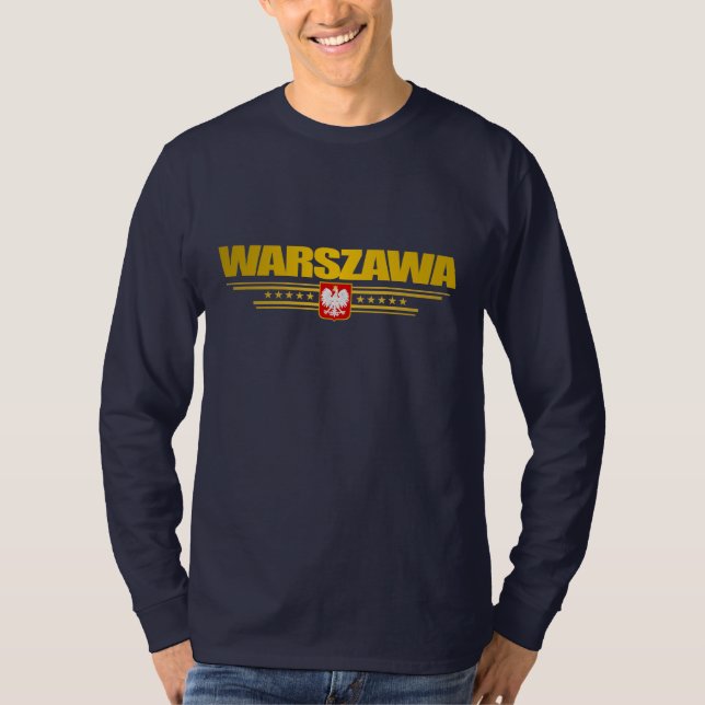 Warschau (Warschau) Polen T-Shirt (Vorderseite)