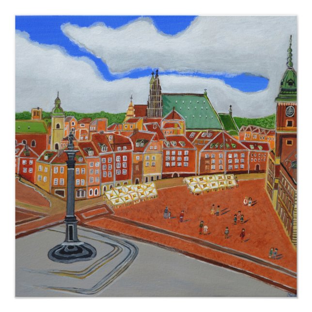 Warschauer Altstädter Poster (Vorderseite)