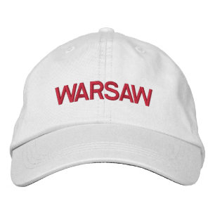 Warschauer Cap Bestickte Kappe