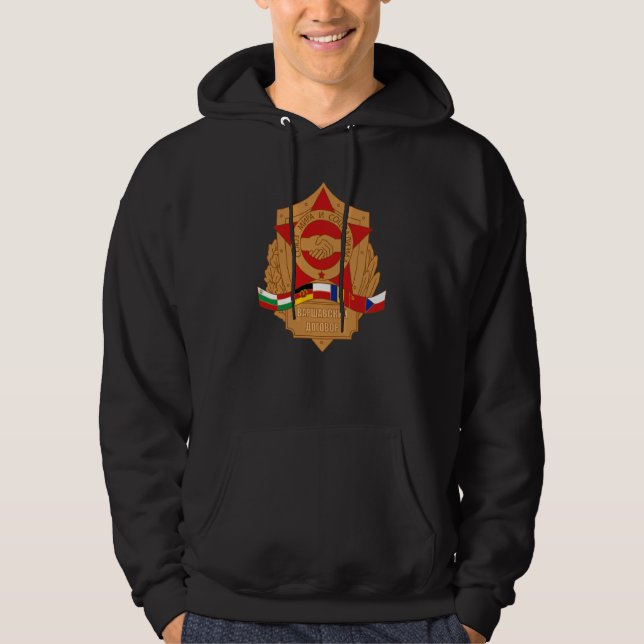 Warschauer Pakt, sowjetische Gewerkschaft, soziali Hoodie (Vorderseite)