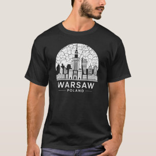 Warschauer Stadt Polen T-Shirt