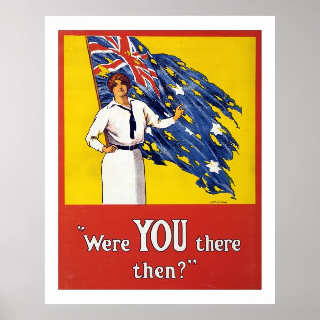 Warst du da? (Weiß) Poster (Vorne)
