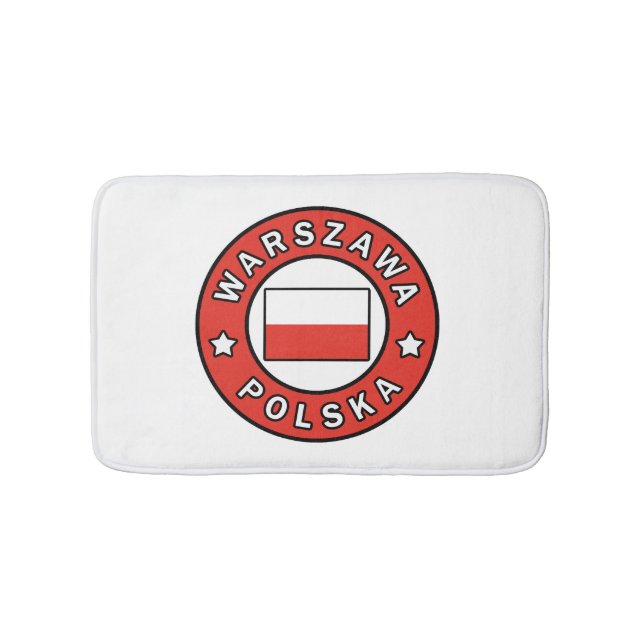 Warszawa Polska Badematte (Vorderseite)