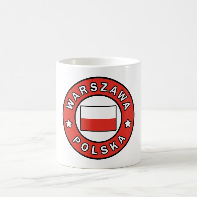 Warszawa Polska Kaffeetasse (Mittel)
