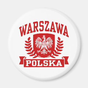 Warszawa Polska Magnet