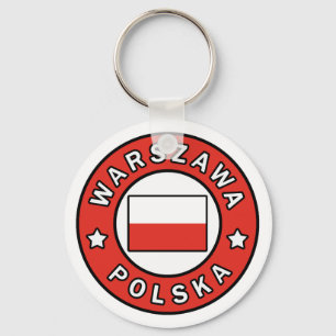 Warszawa Polska Schlüsselanhänger