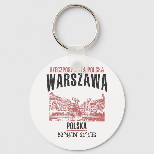 Warszawa Schlüsselanhänger (Vorderseite)