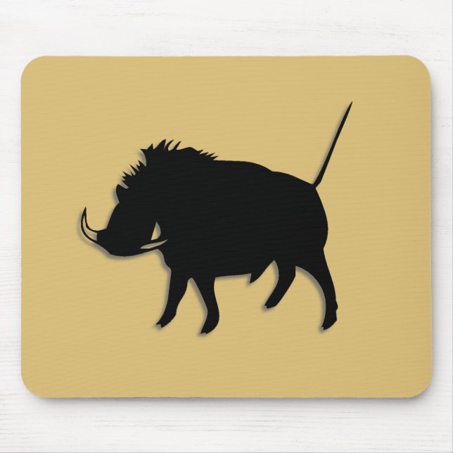 Wart Hog Mousepad (Vorne)