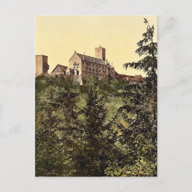 Wartburg, Eisenach Castle, Thüringen, Deutschland Postkarte (Vorderseite)