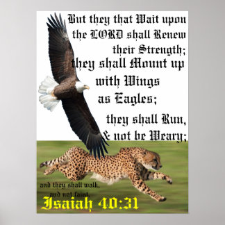 Warte auf den Herrn. III Poster