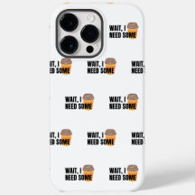 Warte, ich brauche Kaffee - Funny Coffee Cup Angeb