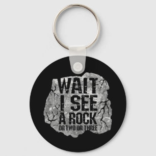 Warte, ich sehe einen Rock Schlüsselanhänger