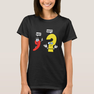 Warte Was   Englischlehrer Grammatik Kostüm Englis T-Shirt