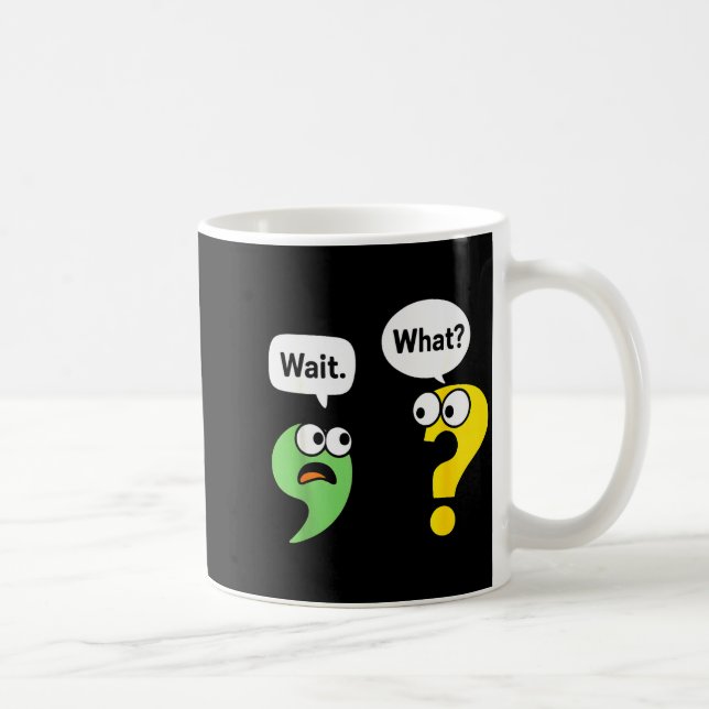 Warte Was Grammatik Läuse  Kaffeetasse (Rechts)