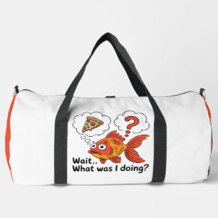Warte, was habe ich gemacht duffle bag