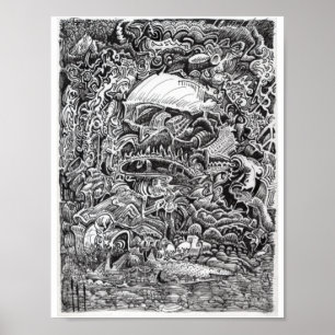 Warten auf das Chaos Poster