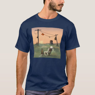 Warten darauf, dass das Leben passiert  T-Shirt