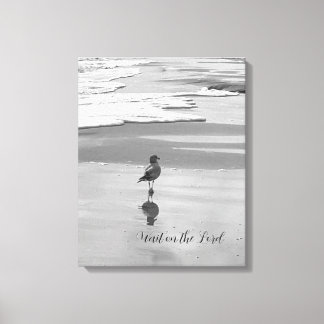 Warten Sie auf Lord Seashore Canvas Print Leinwanddruck