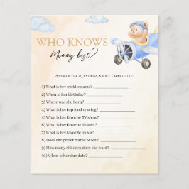 Warten Sie, bis Sie wissen, wer Mommy Baby Shower