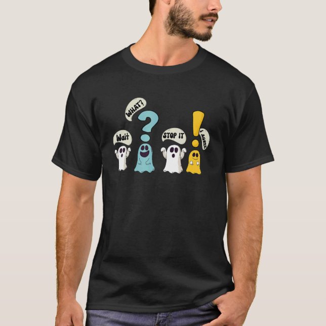 Warten Sie, was stoppen Ich stimme Grammer Lehrer  T-Shirt (Vorderseite)